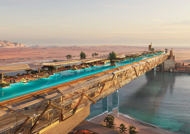 Treyam ... one of the 10 new tourist destinations unveiled at Neom.